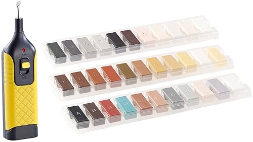 AGT Holzreparatur: Reparatur-Komplettset für Holz-, Kunststoff- und Steinoberflächen (Absatzreparatur Komplett