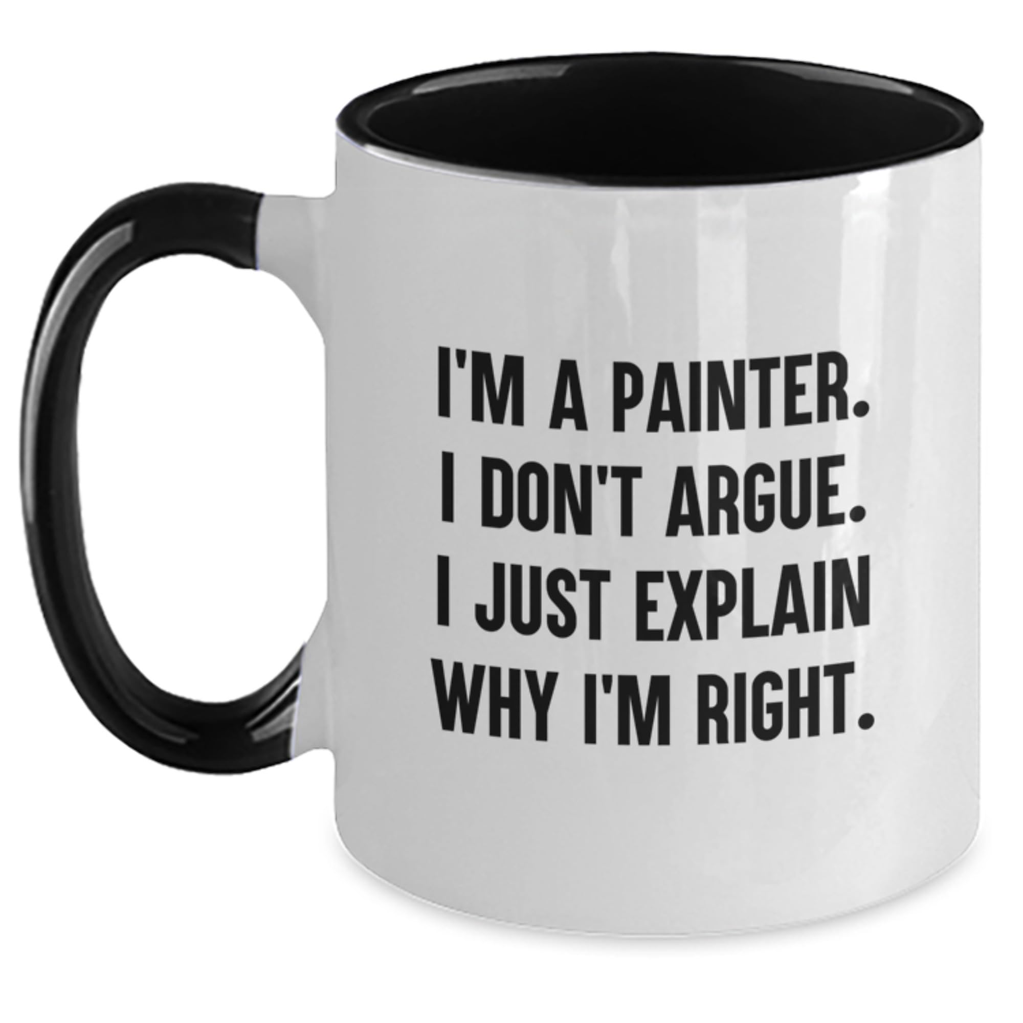 Painter's Humor — funny ceramic mug from ShopProudGifts