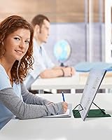 Vista 5 de MSDADA Soporte para Libros de Metal Atril de Lectura Portalibros Soporte Ajustable para Libros de Cocina Soporte de Documentos Portátil Resistente