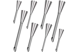8 Pieces Cream Icing Piping Nozzles: Your Gateway to Stunning Cake Decorations