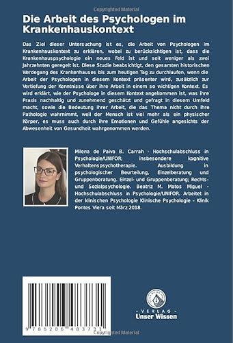 Die Arbeit des Psychologen im Krankenhauskontext