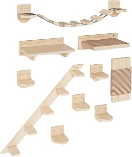 Climbing Wall Cat Lounger Cat Bed Cat Shelf Wall Mount XXL (Climbing Wall Set)