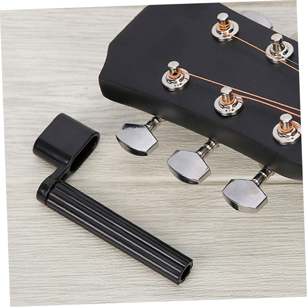 Holibanna Guitar Peg Winder Replacement Part Universal Size Winder for Guitar Strings Comfortable Handle Easy to Wind and Carry