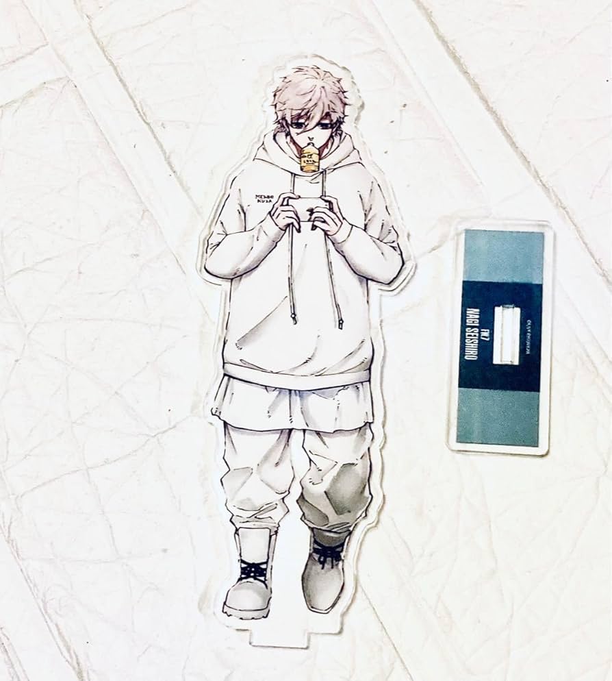 ブルーロック 凪誠士郎 クラックス 私服 アクリルスタンド　イニシャルアクキー ブルーロック 凪誠士郎 クラックス 私服 アクリルスタンド