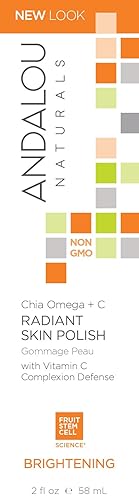 Miniatura 2 de Andalou Naturals Chia Omega + C Radiant Skin Polish, 2 onzas