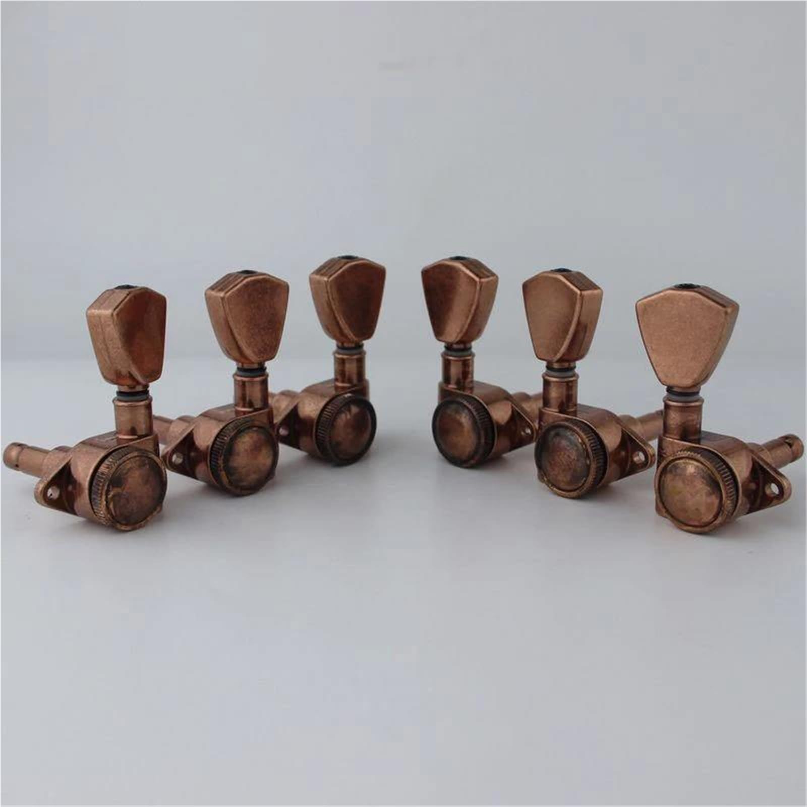 Locking Guitar Tuning Pegs Gitarren-Locking-Mechaniken (hinten Montiert) 1:21 Übersetzungsverhältnis Trapezknöpfe