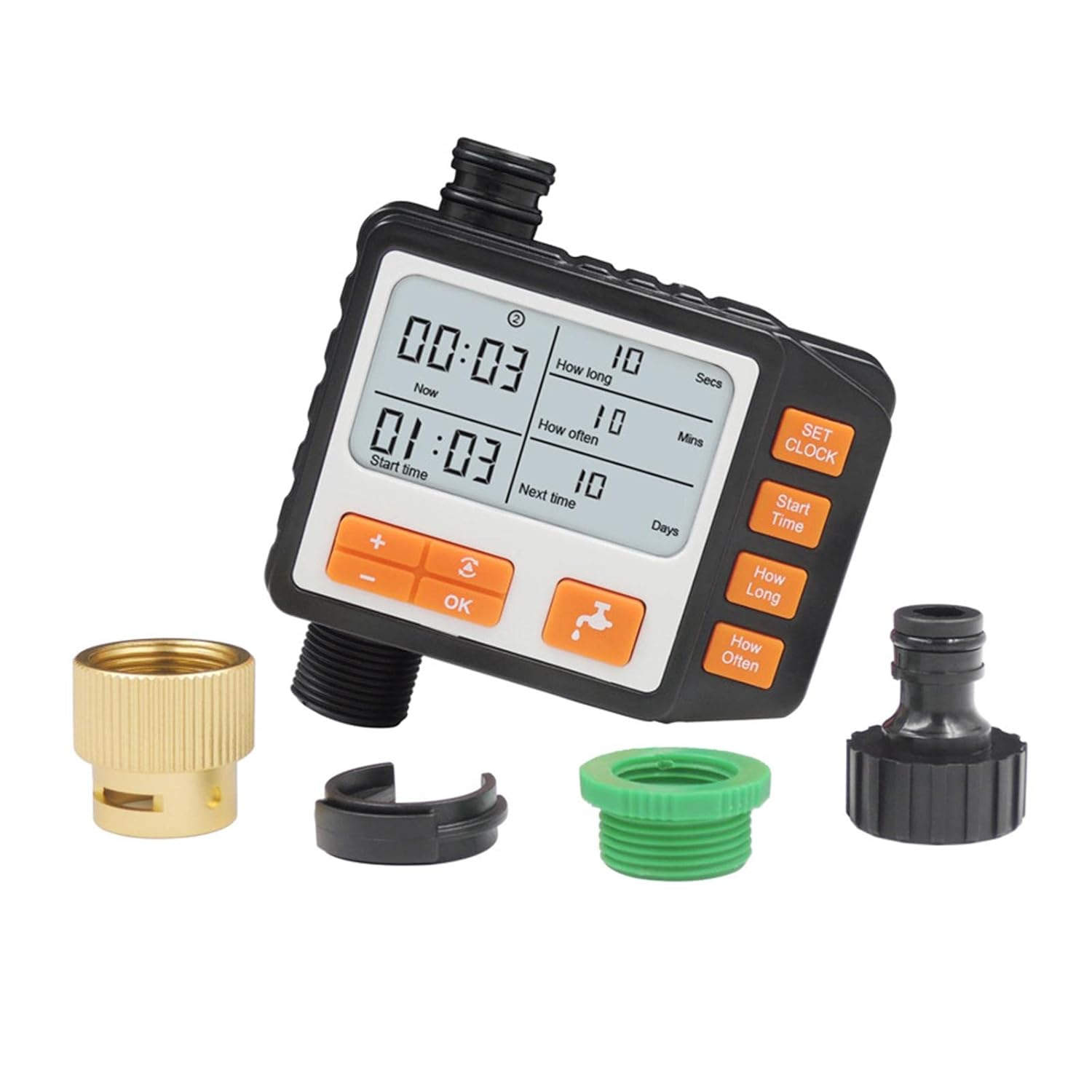 Garden Water Tap Timer Lawn Sprinkler System Irrigation Controller