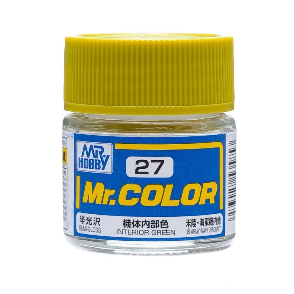 Amazon | 【溶剤系アクリル樹脂塗料】Mr.カラー C27 機体内部色