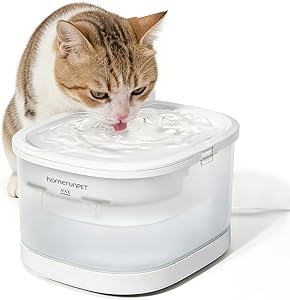 Homerunpet 猫 給水器 自動給水器 水飲み器 みずのみ器 犬 ペット 【食洗機対応 トライタン製水受け お留守/短期出張対応】 BPAフリー WF25W