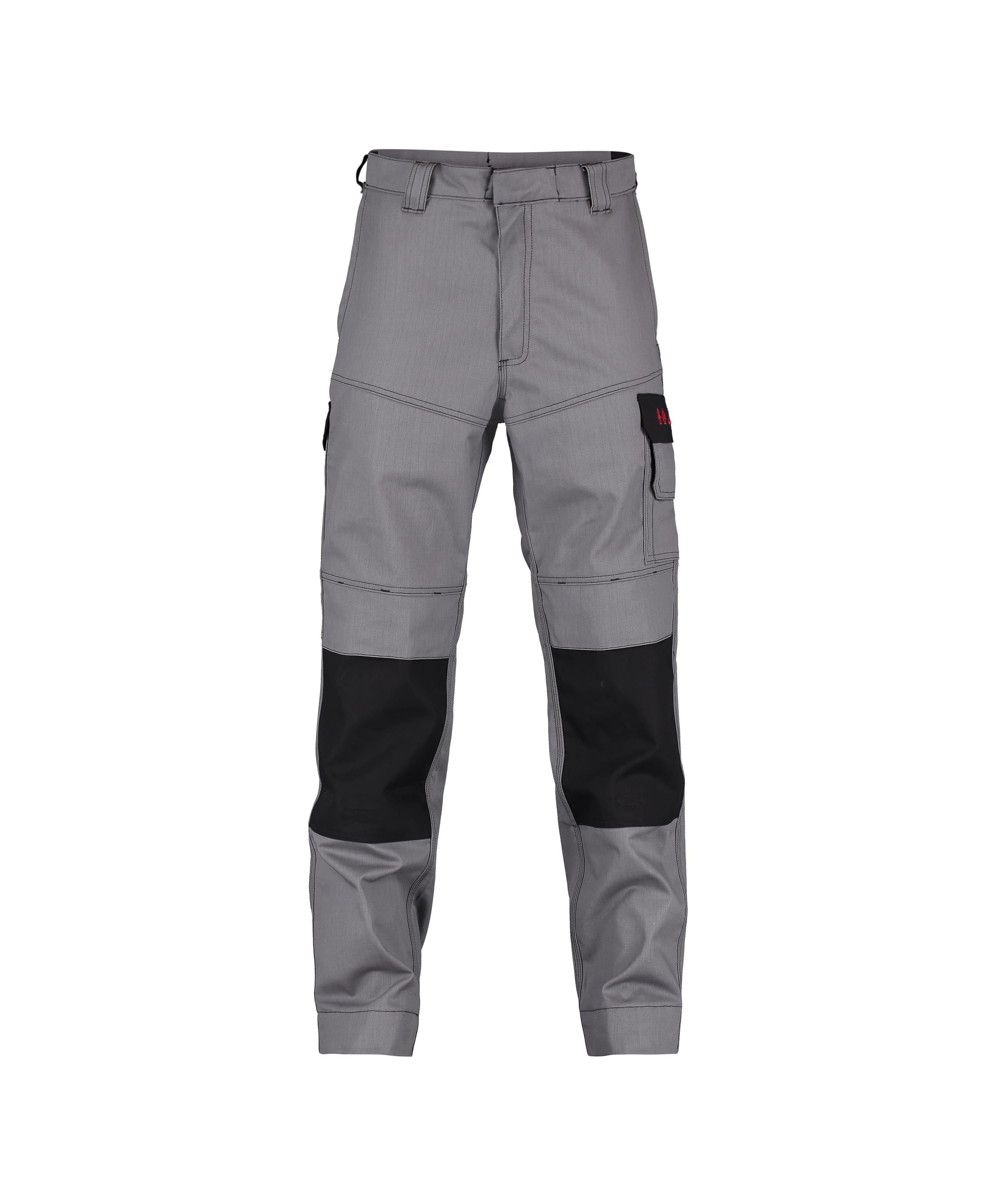 DASSY® Lenox DASSY® Lenox Multinorm Warnschutzhose mit Kniepolstertaschen - Größe 42 - GRAPHITGRAU/NEONGELB