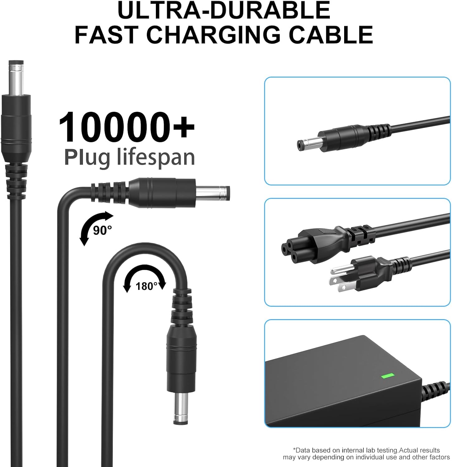 90W Charger Compatible with JBL Boombox 2 Boombox 1 Wireless Bluetooth Speaker JBL Xtreme 2 Charger 10FT JBL Boombox, Xtreme Power Supply Adapter Cord with Portable Bag - Image 3