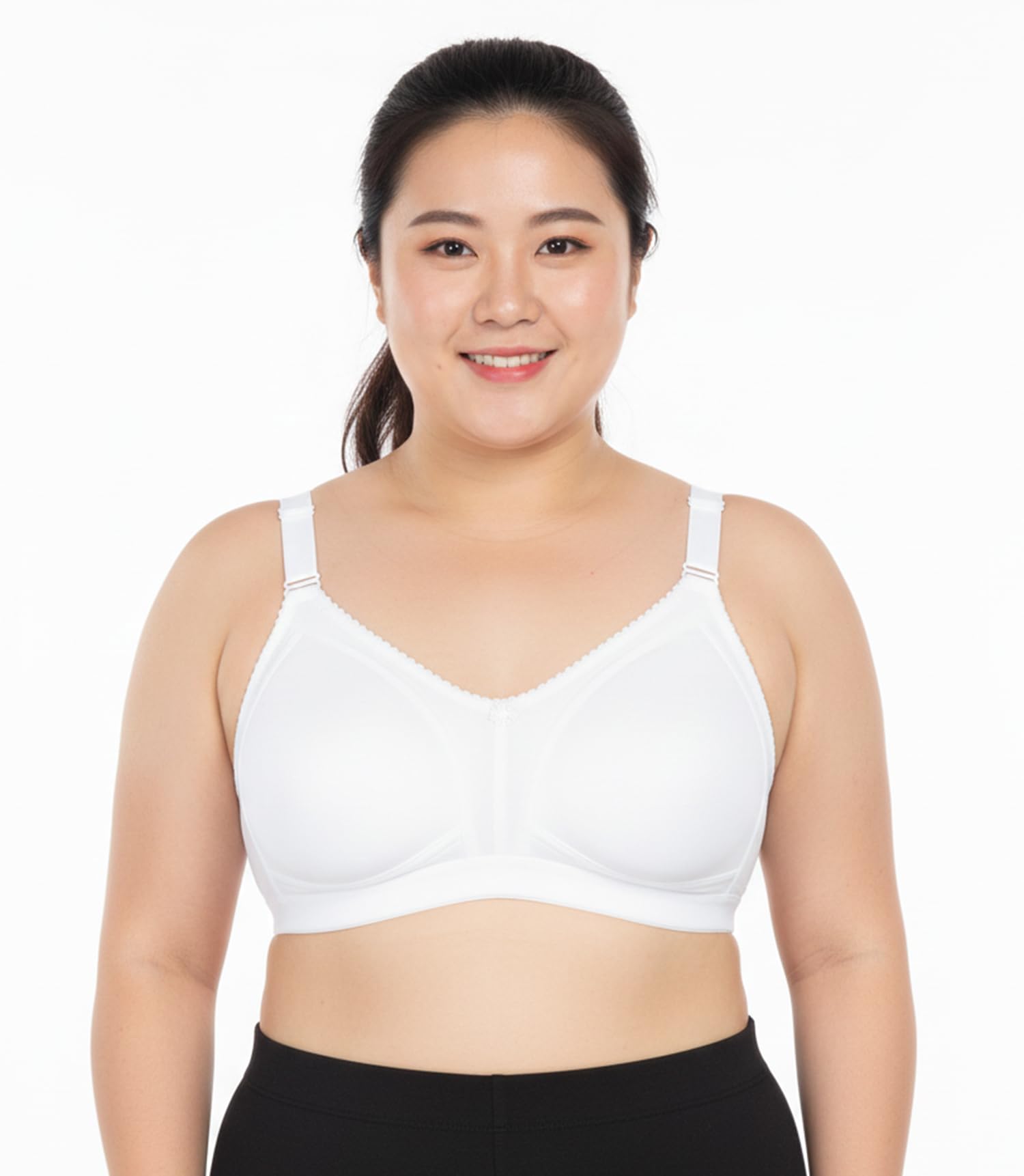 elina Women's Cotton Non Padded Non-Wired Full Coverage Bra-picture-15