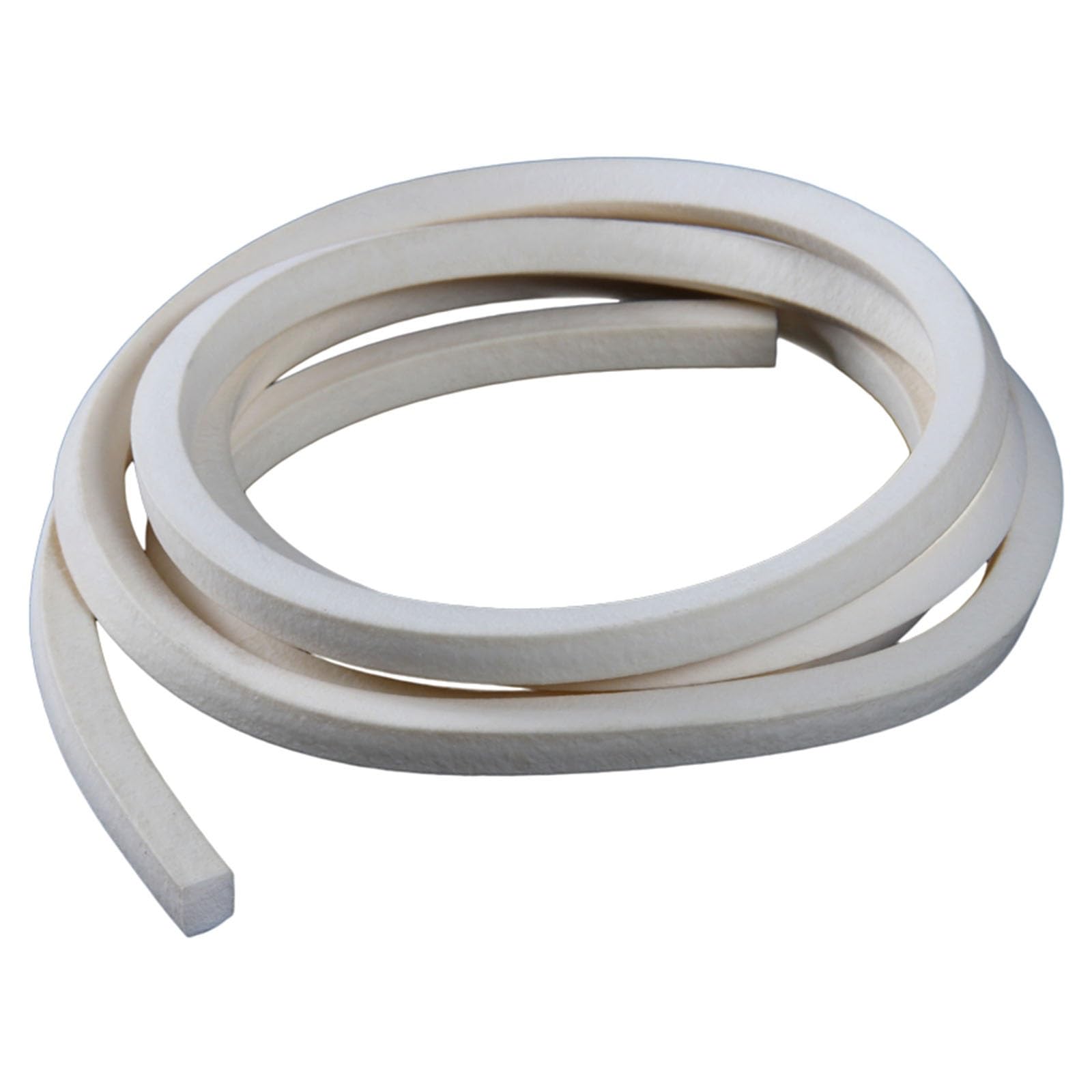 Striscia Della Guarnizione Della Barra Della Spugna Del Silicone Di 2-10M, Nastro Di Sigillamento Schiumoso Rettangolo Bianco 4mm 5mm 6mm 8mm 10mm 15mm Hardware Della Finestra Porta(4x4mm 10m)