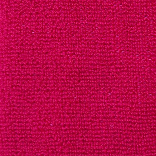 Meta-U 5 Pairs Wholesale Rose Red Soft Thicken Cotton Wristbands #TOP2