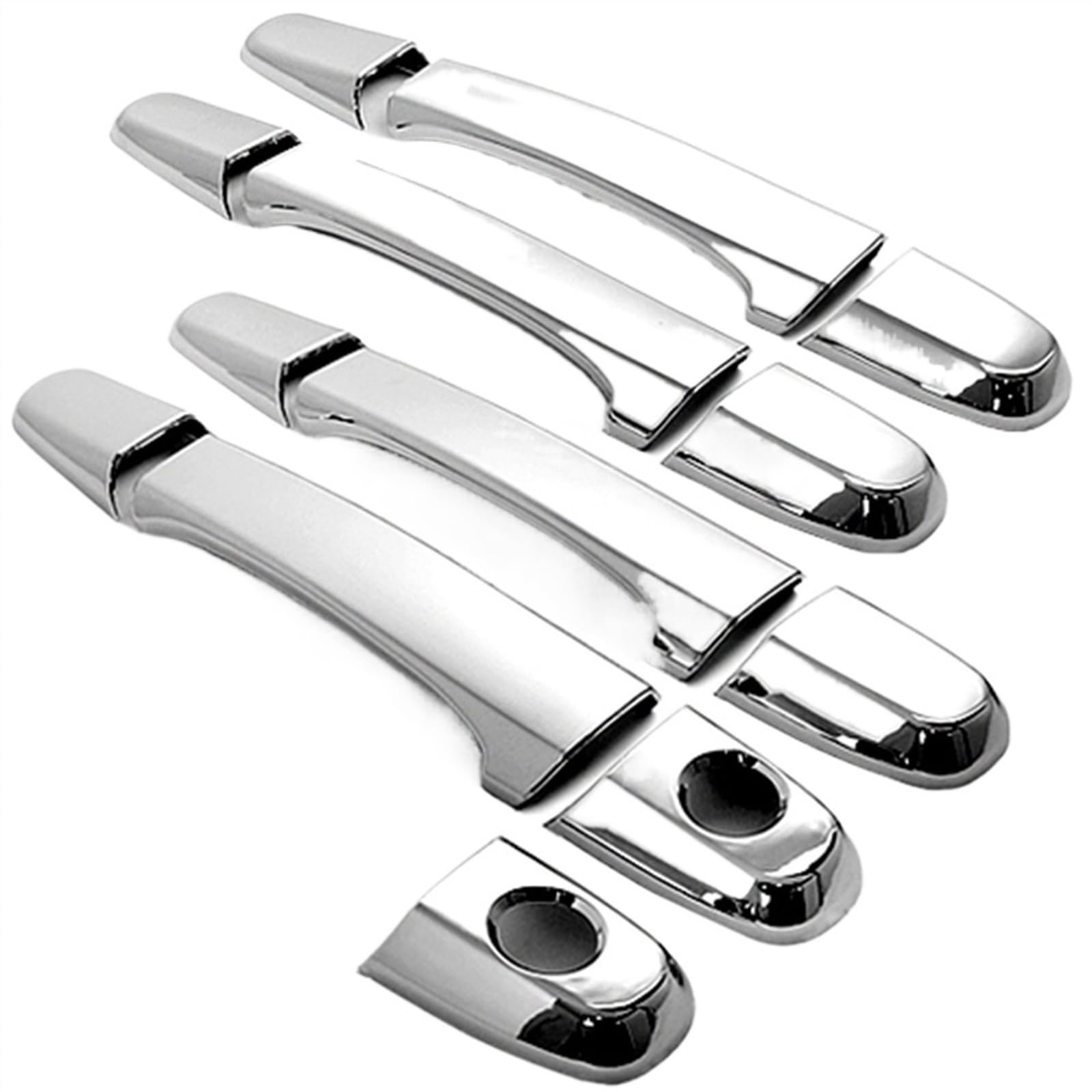 GOPEO Chrome Door Handle Trim Cover Compatible with Lexus IS200 RX300 IS300 Compatible with Toyota Harrier 1st Generation Car Styling