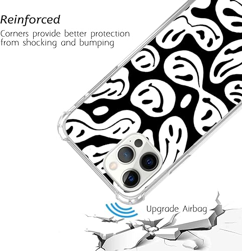 Miniatura 8 de Fisgerod Funda de collage de invierno para iPhone 13 Pro Max, bonita funda de collage de Navidad para niñas, mujeres y hombres, funda única de TPU