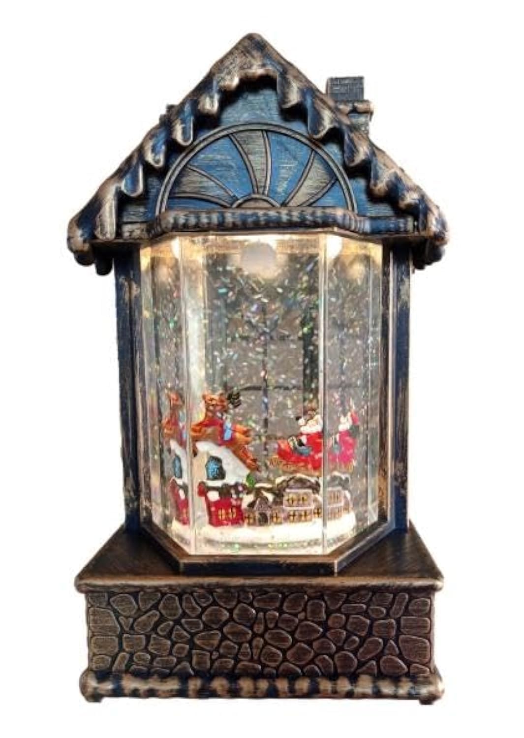 THE GIFT FACTORY "" Christmas Element Snow Globe Christmas Decoration