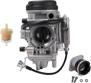 Carburetor for Yamaha Bruin 250 2005-2006 Big Bear 250 2007-2009 YFM250B ATV Quad, with Intake Manifold Boot Joint