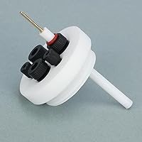 Vista 4 de stonylab Electrodo de disco con disco de carbono de vidrio de 0.118 in de diámetro, certificado SGS - probado por GDMS, para electroquímica