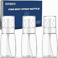 Vista 7 de Paquete de 3 botellas de spray de 2 onzas líquidas, botella vacía pequeña de niebla fina, botellas transparentes de tamaño de viaje, botella