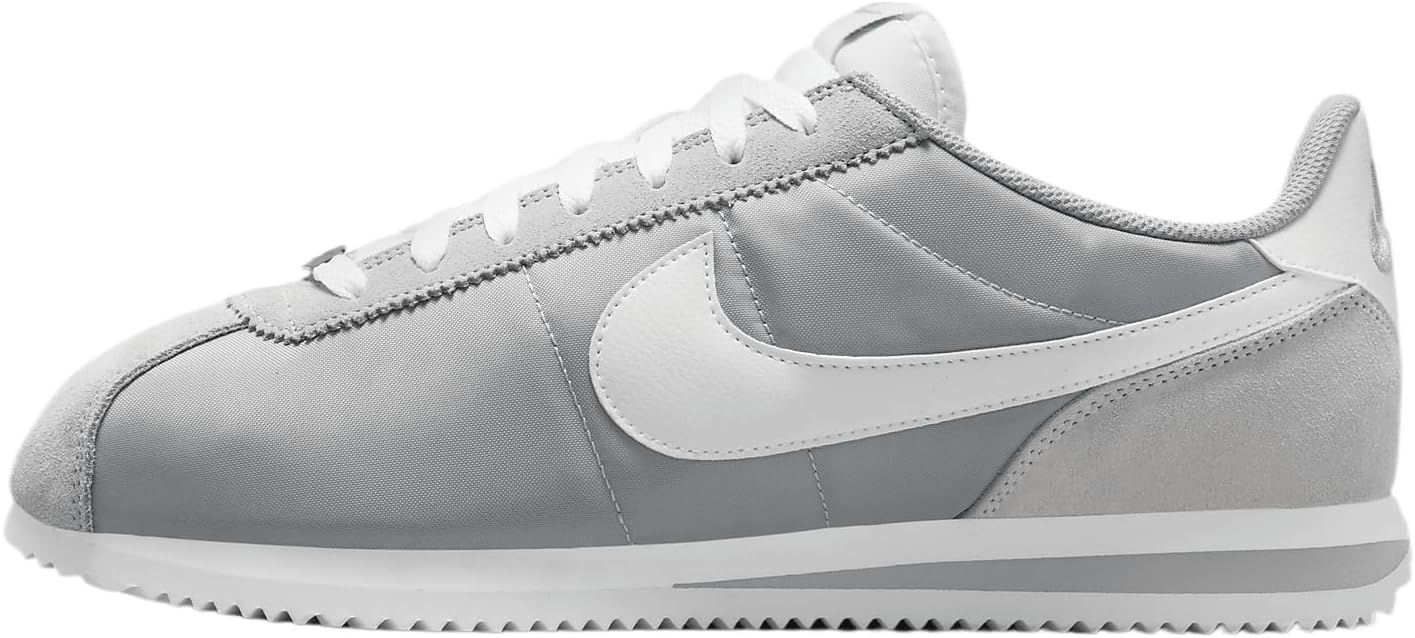 nike cortez silver