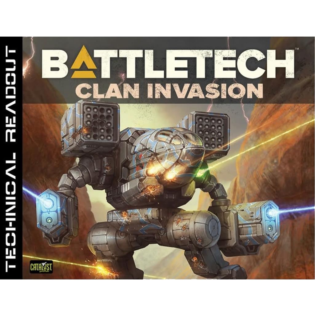 Catalyst Game Labs BattleTech | Technical Readout - Clan Invasion | Book English