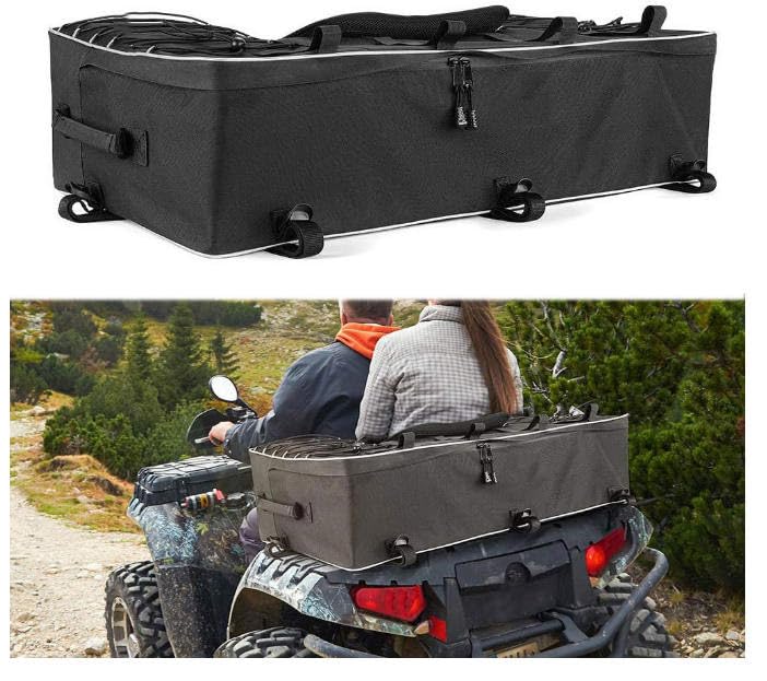 Bolsa de Cola para Asiento ATV para CFmoto CFORCE 1000 Overland 2021-2026, Bolsa de Asiento para Motocicleta, Bolsa Multifuncional Duradera para Todas las ATV para Paseos Largos y Actividades al Aire Libre miniatura 2