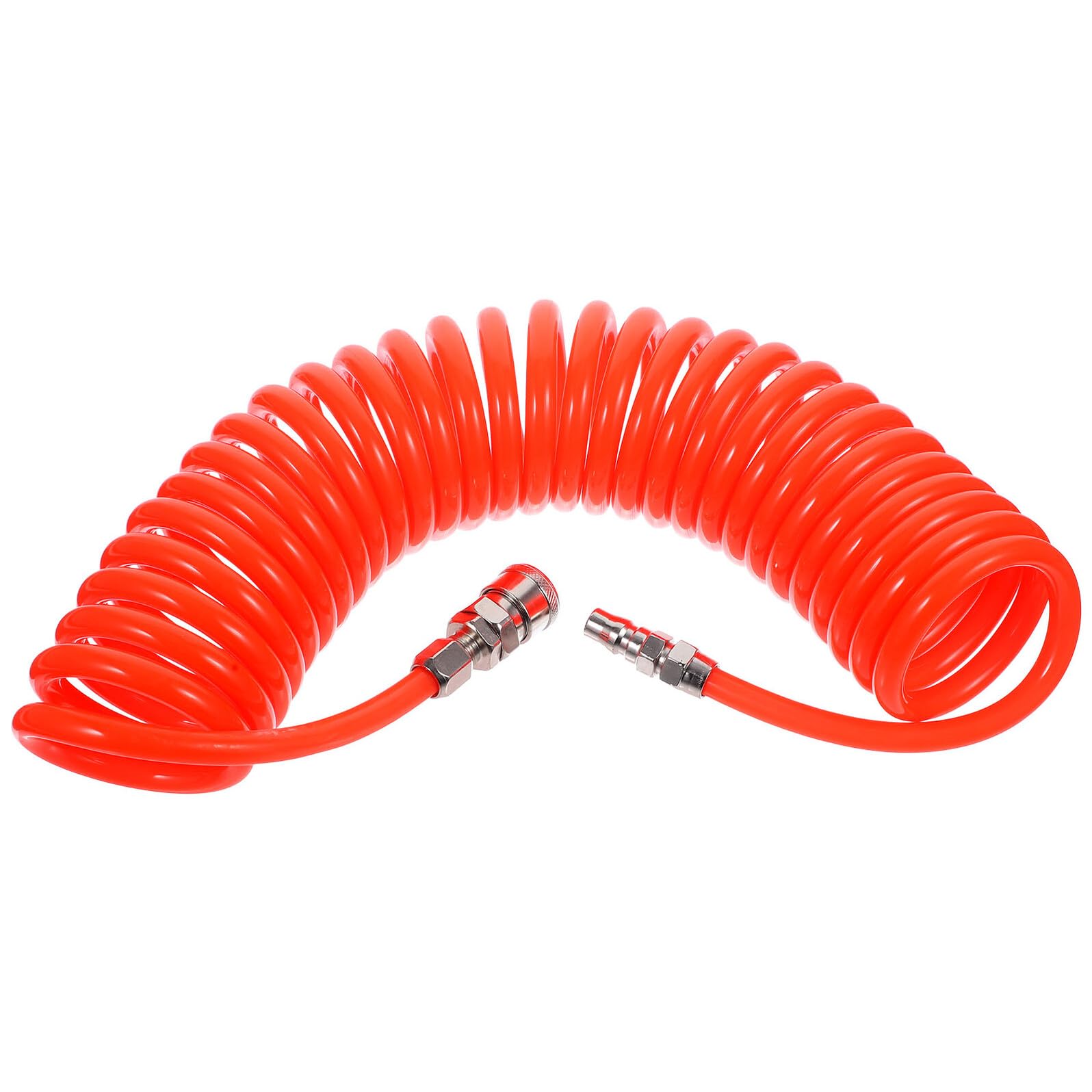 Tuyau pneumatique PU avec raccords robustes mâle femelle pour outils air