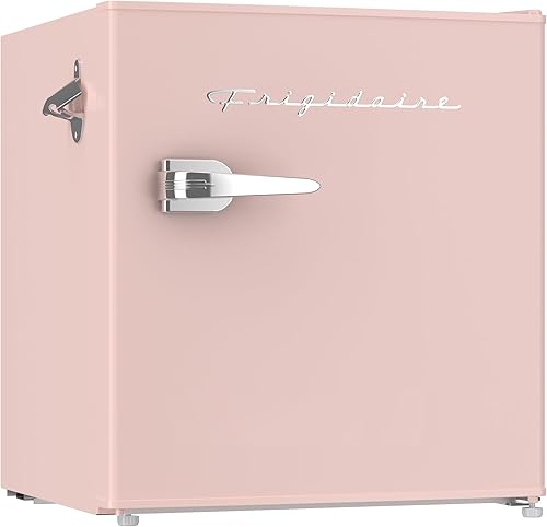 Miniatura 8 de Frigidaire Refrigerador compacto retro con enfriador, encimera, abrebotellas integrado, refrigerador compacto de 1.6 pies cúbicos, mini refrigerador