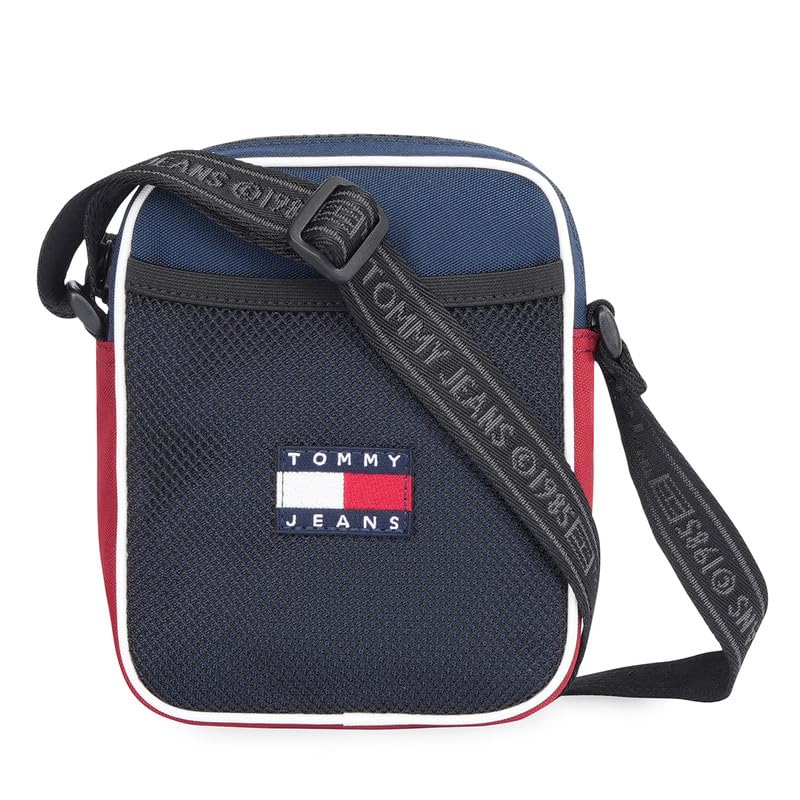 Image of Tommy Hilfiger Men's Calceta Reporter Crossbody - Corporate, Blue