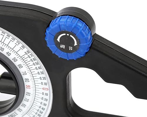 Miniatura 8 de Inclinómetro de ingeniería, regla de medición de pendiente universal de ABS duradero, diseño de mango ergonómico, medidor de ángulo, instrumento de