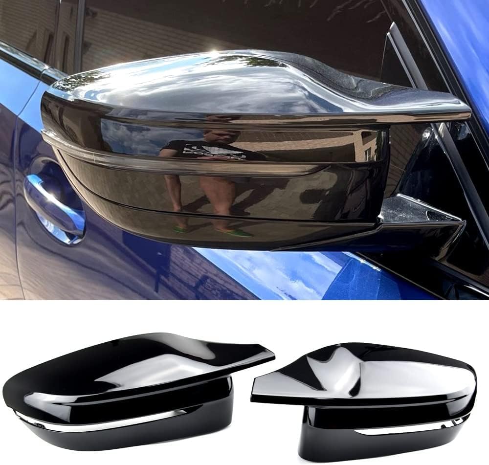 Carbon Spiegelkappen Für BMW 3er G20 G21 & 5er G30 G31 – Echtes Carbon, Glänzend, Einfache Montage