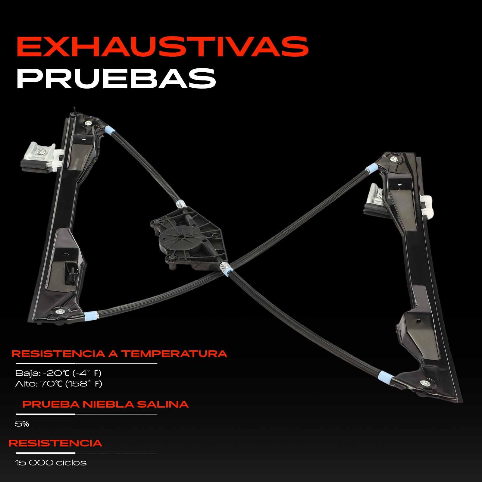 Frankberg Regulador de elevalunas eléctrico sin motor 4/5 puertas | 6Y1837461, sin Motor, eléctrico, 4/5 puertas, Al frente, izquierda