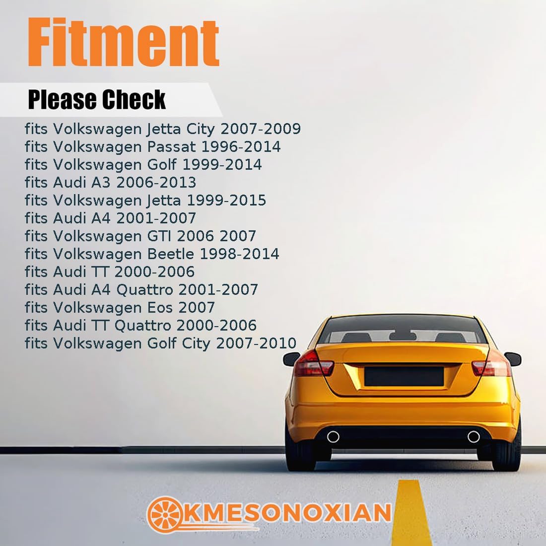 1 PCS Front Engine Timing Cover Seal Replacement 68001164AA, 038 103 085 A, 038 103 085 C, 1 100 692, MN980030 fits Audi A4 Quattro 2001-2007 fits Volkswagen Golf 1999-2014