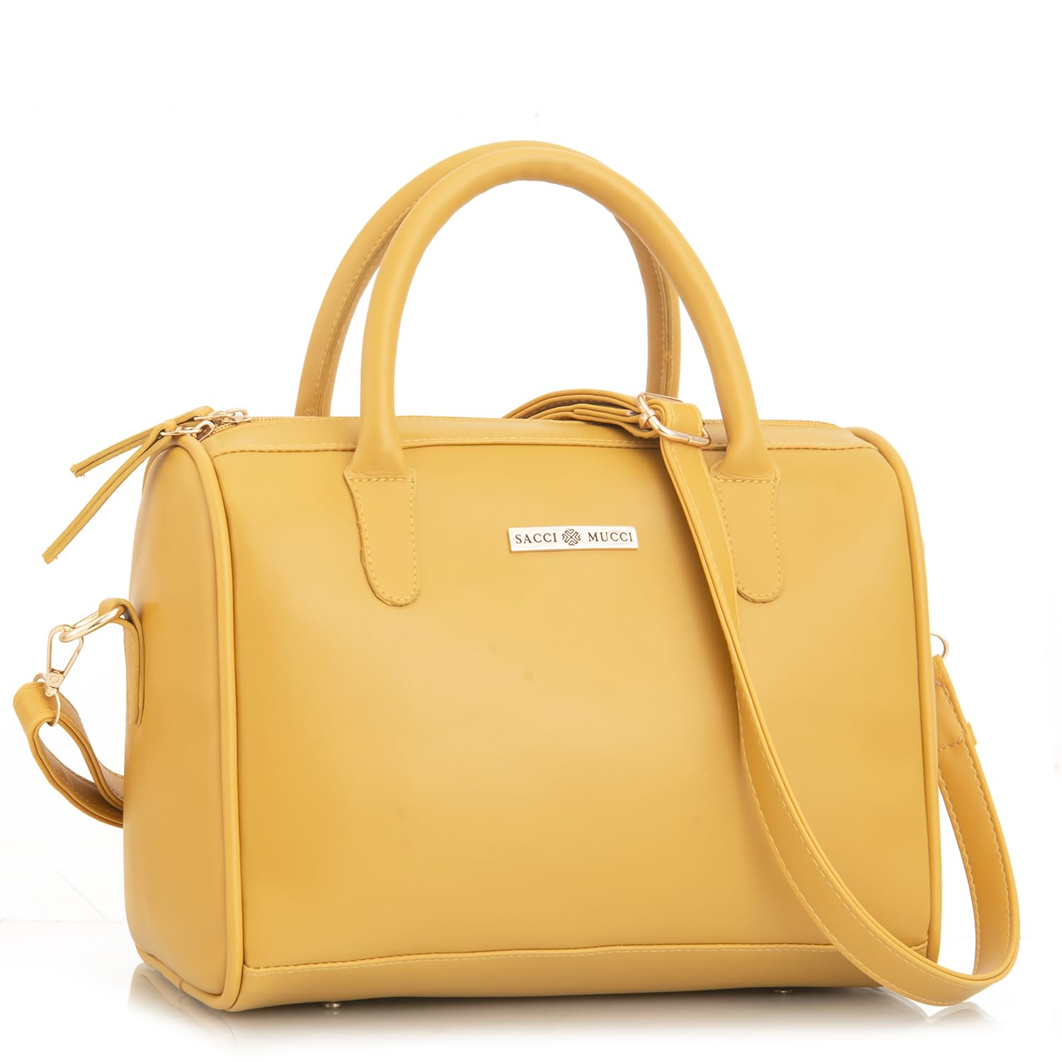 SACCI MUCCIWomen's Handbag Women's Tote Bag Women's Top-Handle Bags Women's Satchels Women's Hobos & Shoulder Bags-Solid Color