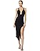 BCBGMAXAZRIA Halter Dress with High Slit - Main View