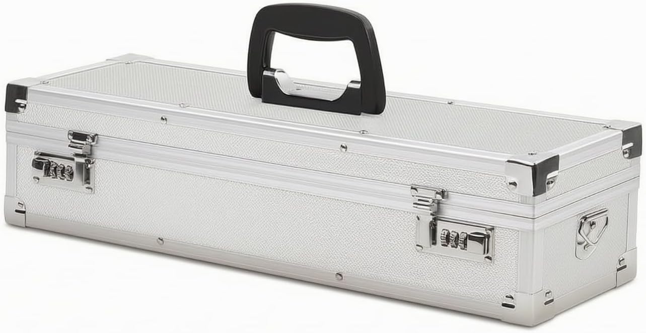 Heavy-Duty Aluminum Frame Case, Silver