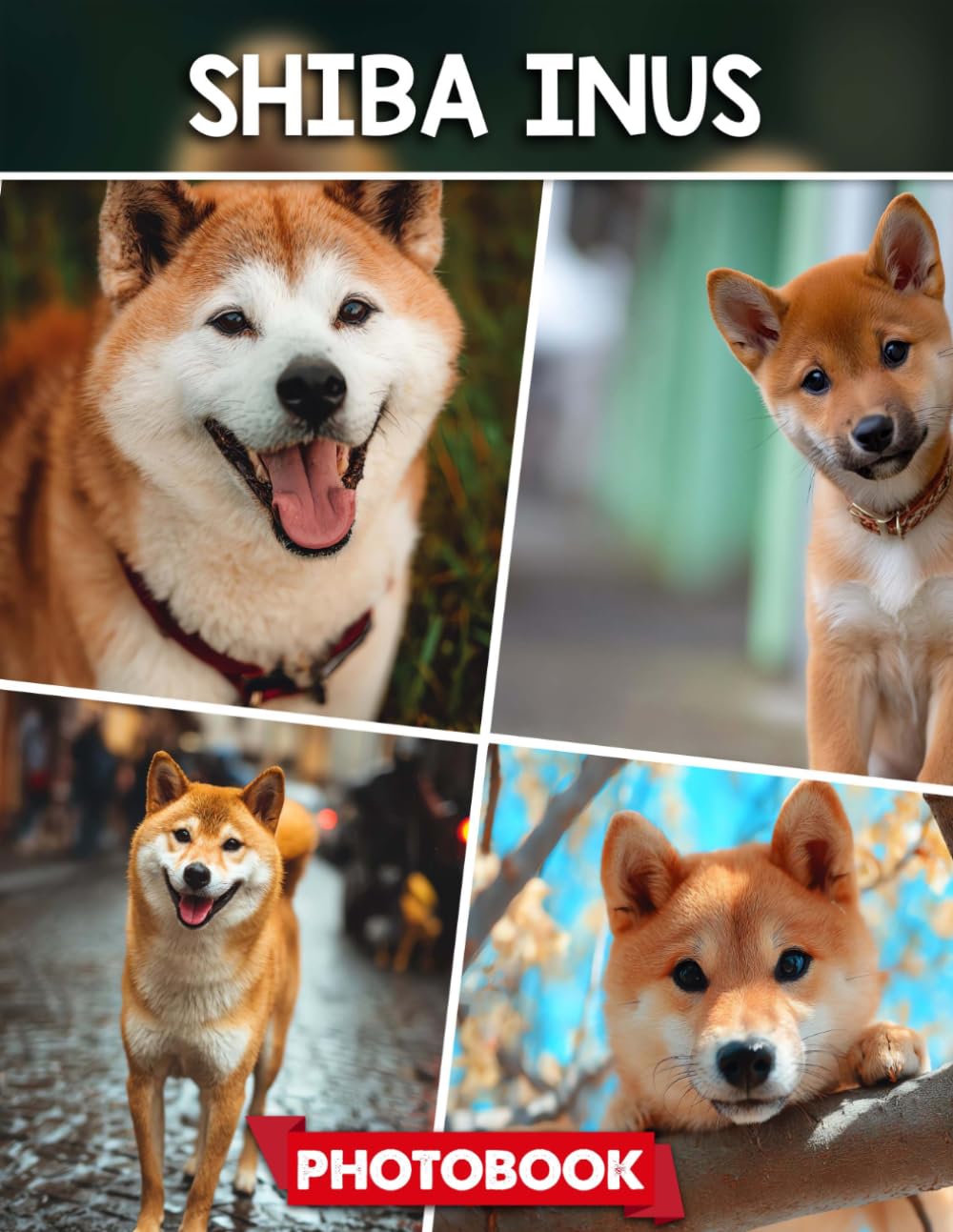 Shiba Inus Photo Book: Intimate Snapshot Compilation Of Beloved Shiba Inu Dogs – Capturing Playful Moments And Adorable Expressions In Everyday Settings