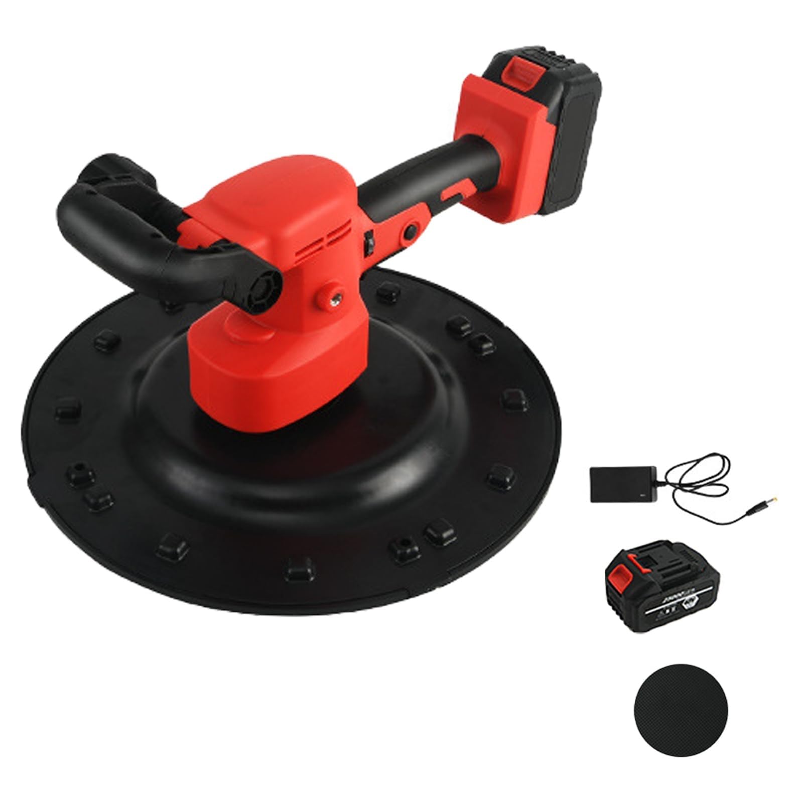 SBCGFY Cordless Concrete Trowel Electric Wall Smoothing Machine 6 Gears 80-200Rpm For Mortar Cement Putty Plastering Surface Construction