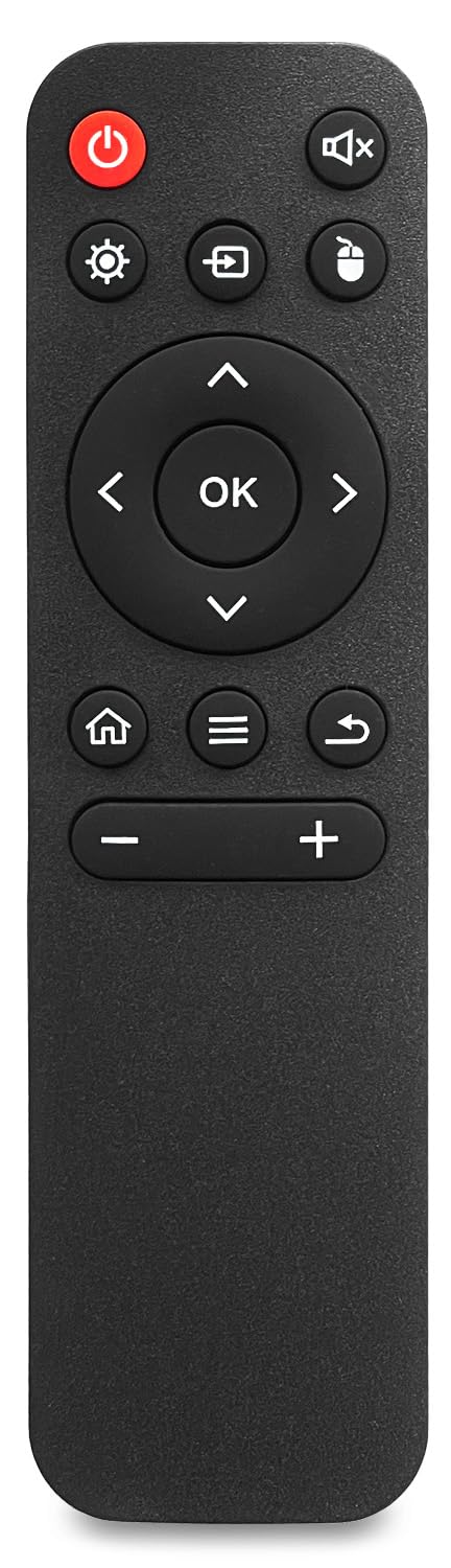 Replacement Remote Control for PliPla X8max Mini Portable Movie Projector