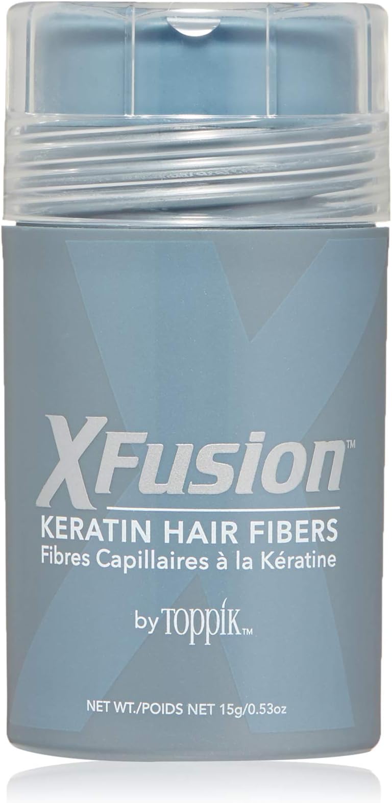 by Toppik Hair Building Fibers with Premium Keratin Fibers Conceals Hair Thinning and Hair Loss for Fuller Looking Hair that Gives Completely Natural Look For Men & Women, Black, 15 Grams