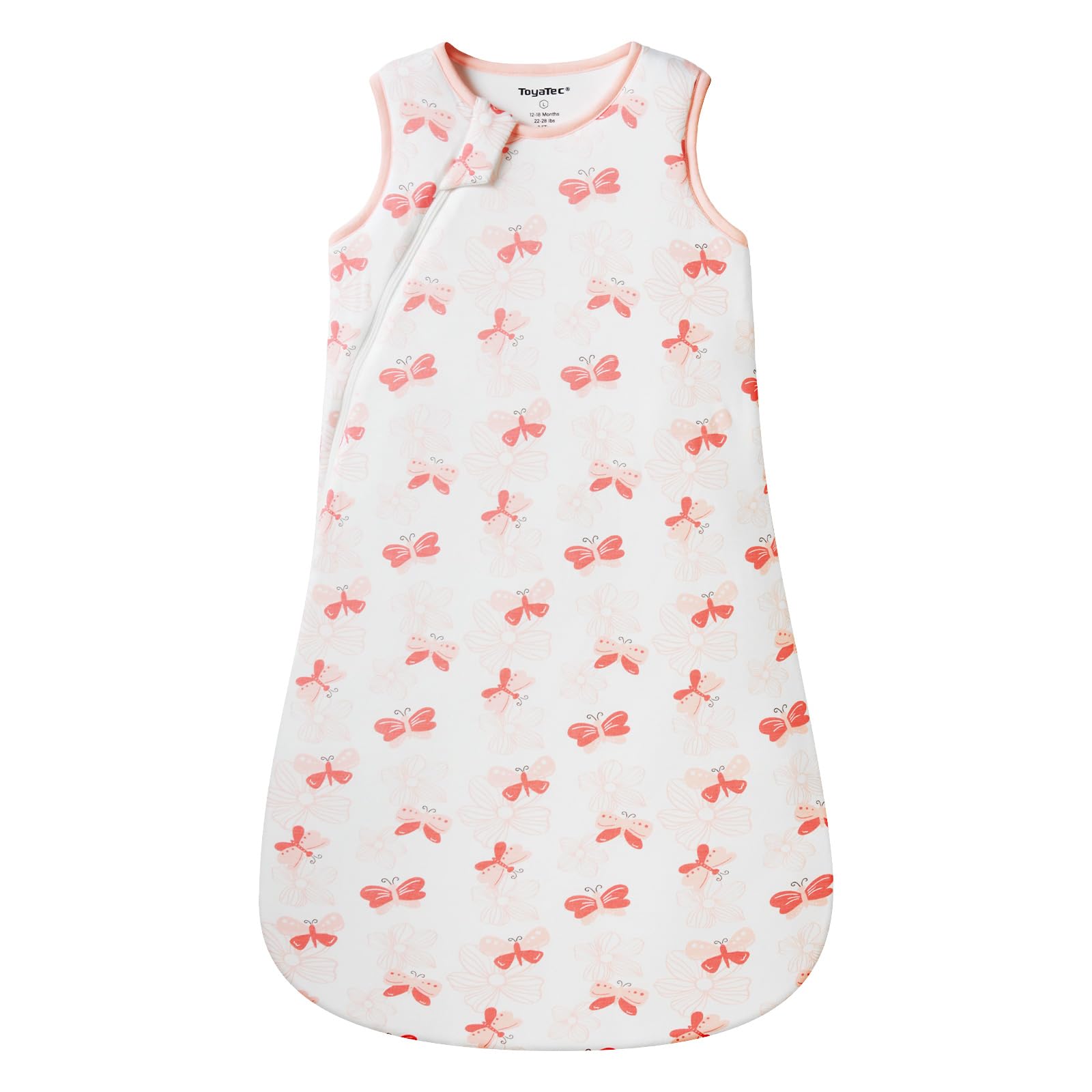 ToyaTec Sacco Nanna Bebé 2.5 Tog Super Morbido in Viscosa di Bambù, Sacco Nanna in Fibra di Bambù per Neonati, Coperta da Letto Autunno-Inverno