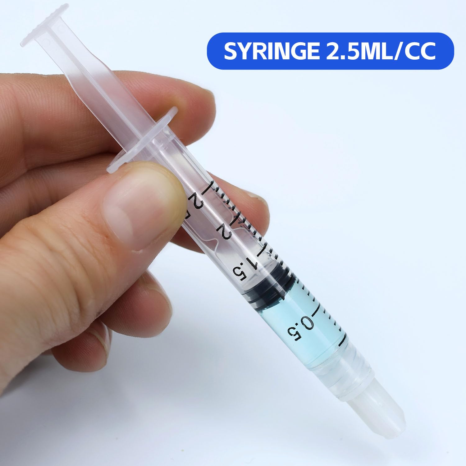2.5ml Syringes Without Needles, 2.5cc Luer Lock Syringe - 30 Pack — Amazon image 6