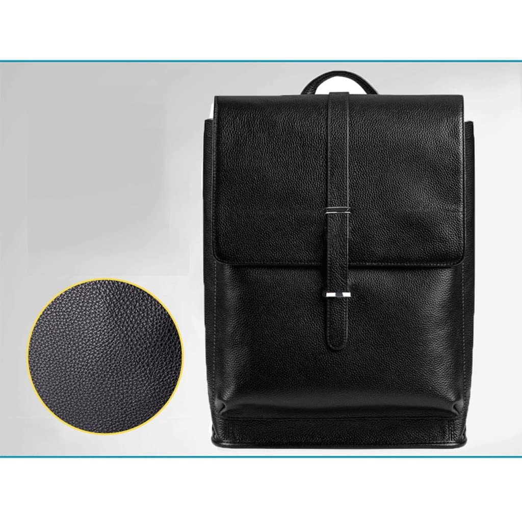 Amazon.co.jp: 道具 男性純正レザーバックパック15.6インチラップ