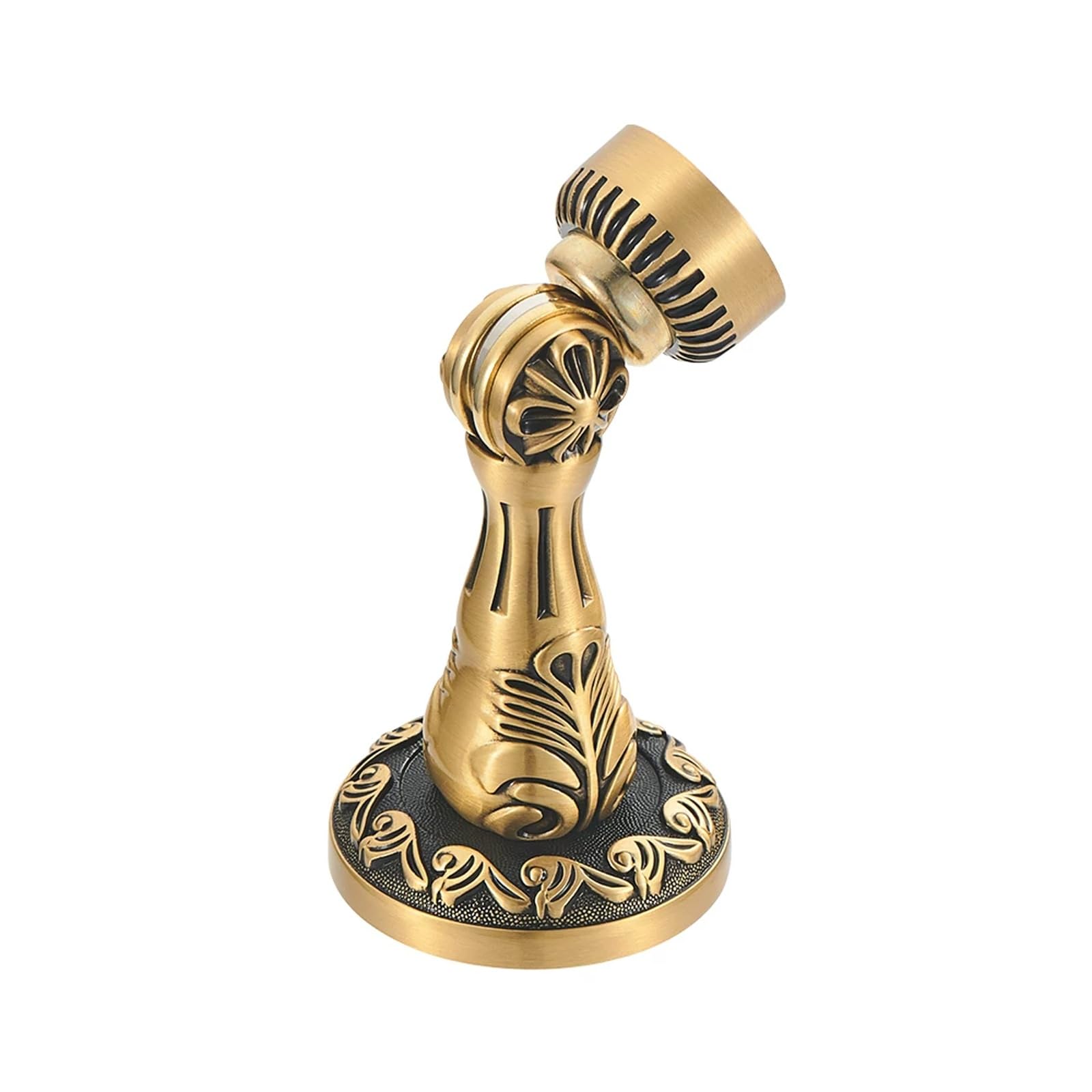 Magnetic Door Stoppers, Copper Door Stops for Wall and Floor Mounting, Door Holder Keep Door Open(B)