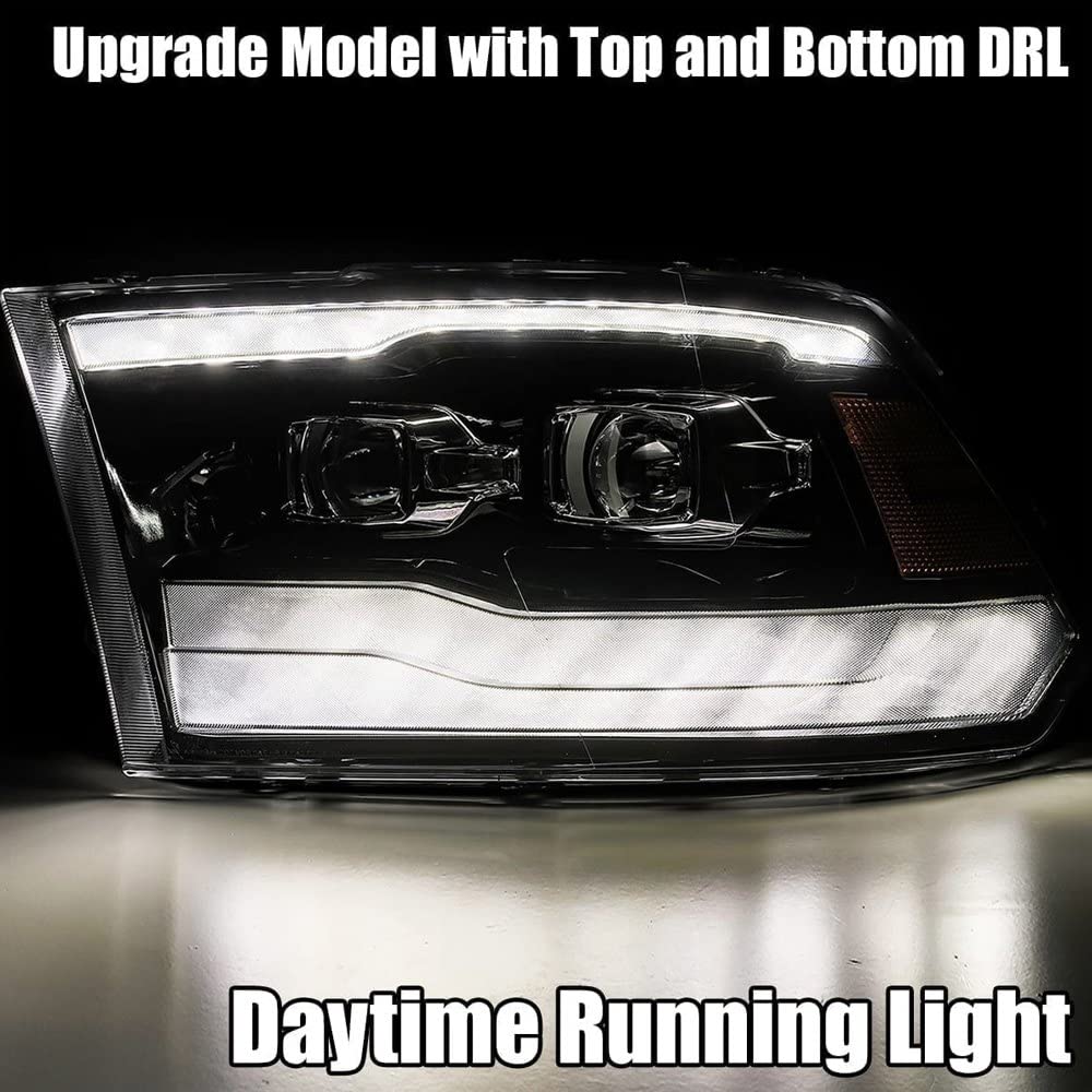 Amazon.com: AlphaRex USA 880539 Projector Headlamps Fits Dodge Ram
