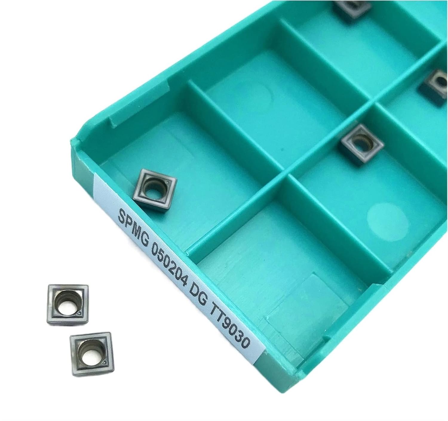 Indexable Lathe Carbide Insert 10PCS SPMG050204 DG TT9030 U Drill Carbide Insert Lathe Tool U Drills Indexable Turning Tool CNC Turning Insert