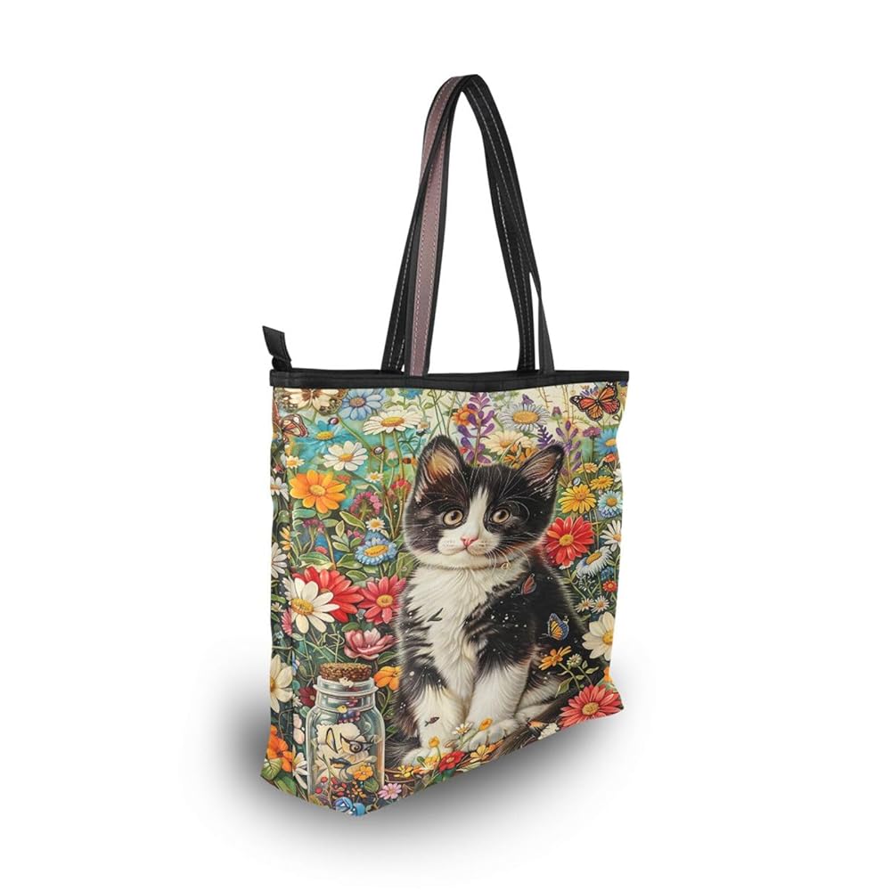 ★TOUT Y EST★ Connie Tote Bag90793TT 5005862378 SAC CANOT TOILE BLACK – TOUT Y EST JP