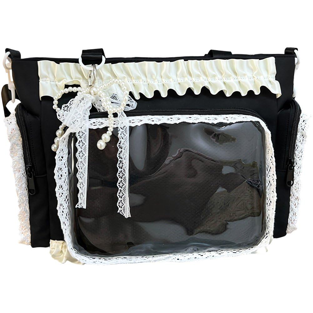 Sac fourre-Tout Tendance en Dentelle à Volants pour vos sorties de week-end