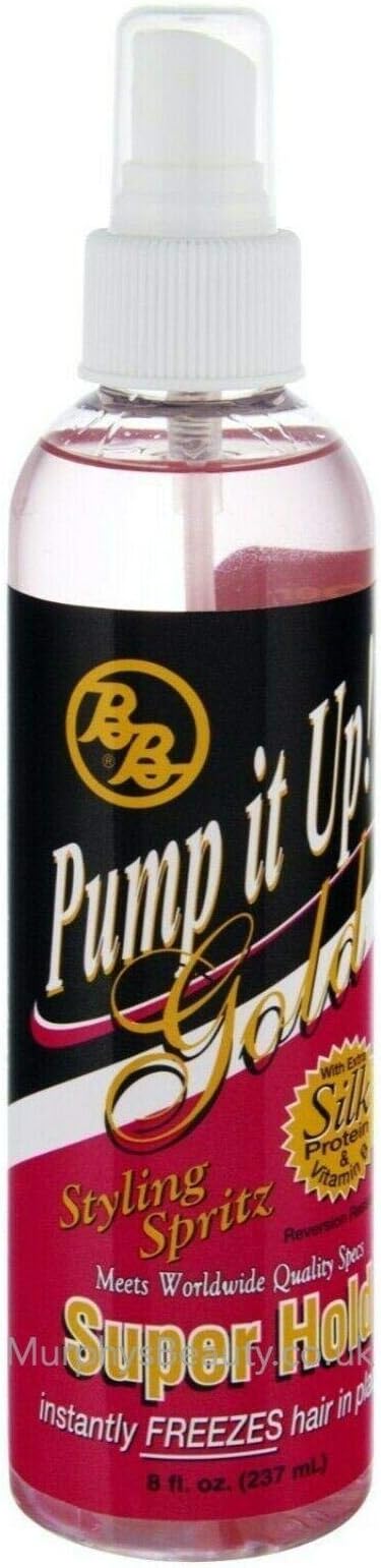 Bronner Brothers Gold Styling Spritz Super Hold,8 oz